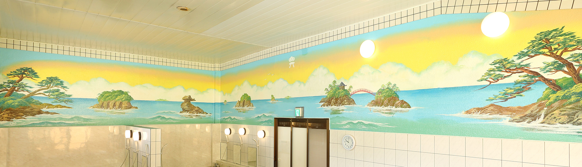 女性銭湯絵師 田中みずきさんの日本三景松島