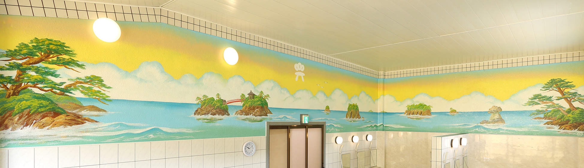 女性銭湯絵師 田中みずきさんの日本三景松島