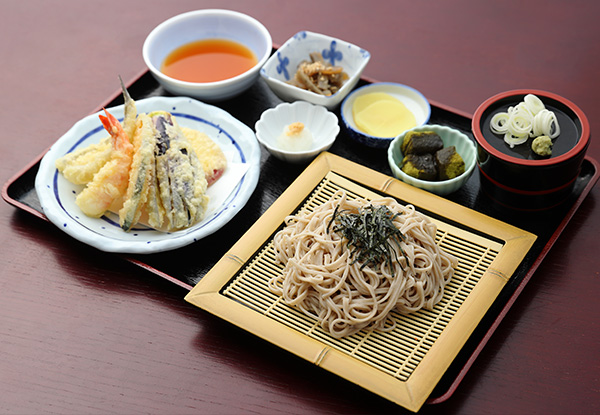 芭蕉天ざる定食
